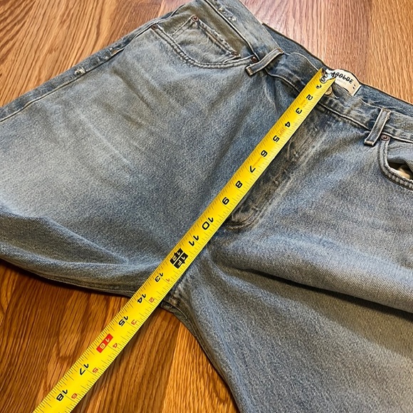 NWT AGolde 90’s Pinch High Rise Straight Size 33 - Picture 8 of 16